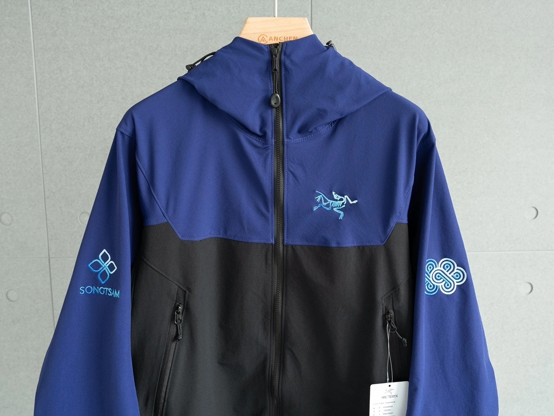 wg.luxury- 1r3t5ryx GAMMA 3.0 SONGTSAM HOODY embroidery item:E-F524I1934